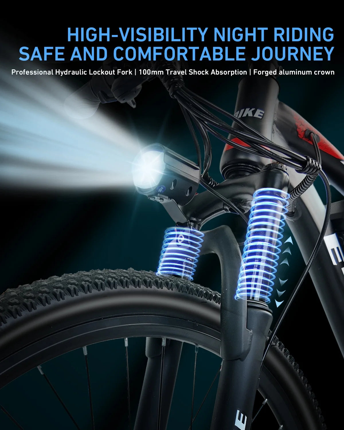 Electric Bike for Adults 750W Peak Motor, 25 Mph Ebike, 26" Tire Electric Bicycles with Max 15° Uphill, 36V 12Ah Battery, 45 Miles PAS Range, E Bikes for Adults and Teens,E-Mountain Bike, UL 2849