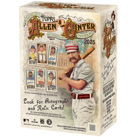 2025  Allen & Ginter Baseball - Factory Sealed - Value Box
