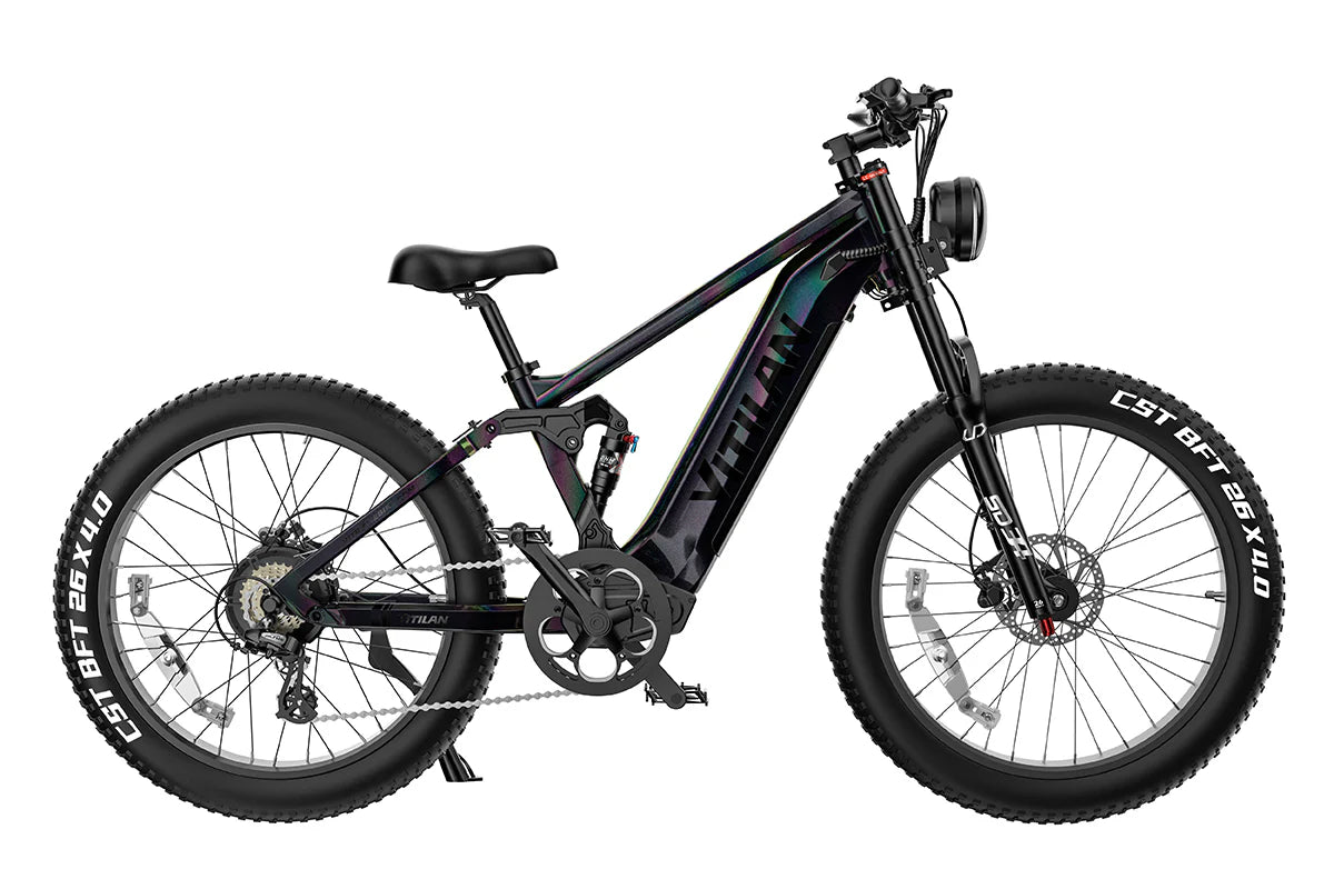 T7PRO Full Suspension Mountain E-Bike