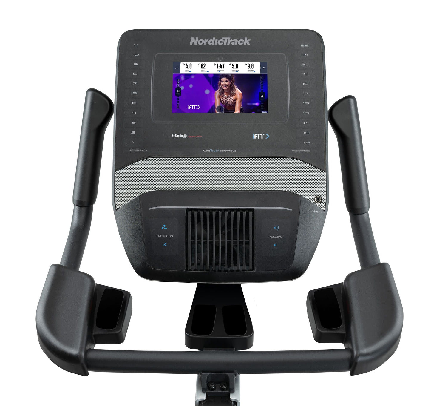 Studio Bike with 7” Smart HD Touchscreen and 30-Day Ifit Family Membership