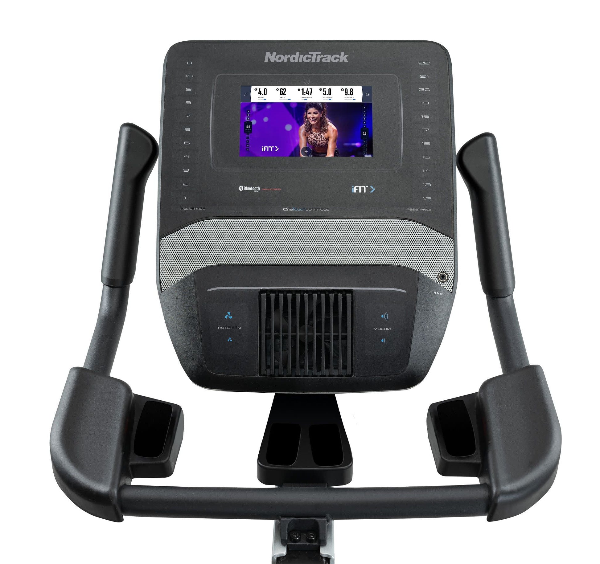 Studio Bike with 7” Smart HD Touchscreen and 30-Day Ifit Family Membership
