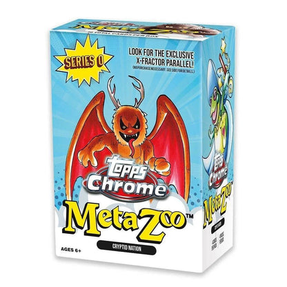 Metazoo Chrome Series 0 Cryptid Nation Trading Card BLASTER Box (4 Packs)