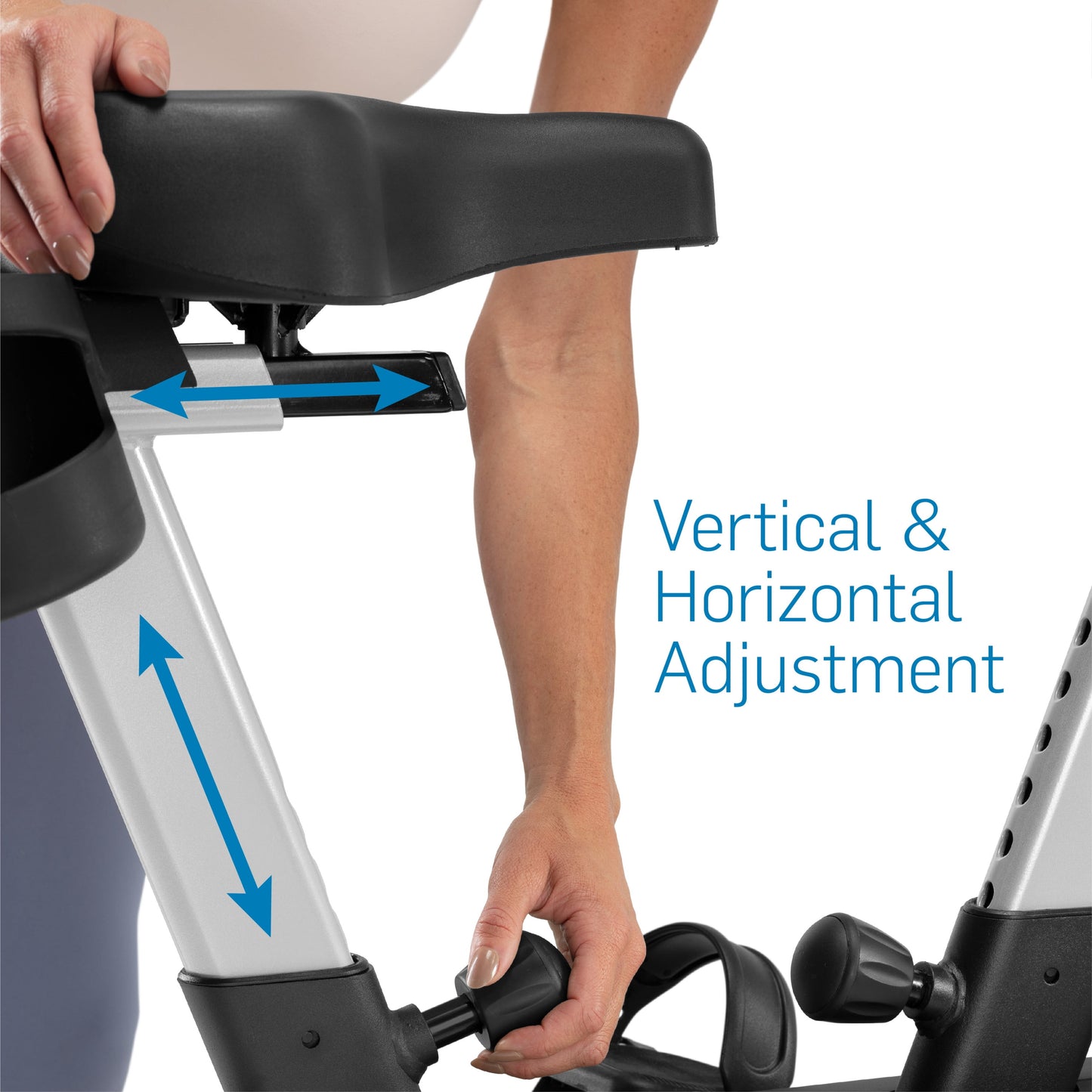 Studio Bike with 7” Smart HD Touchscreen and 30-Day Ifit Family Membership