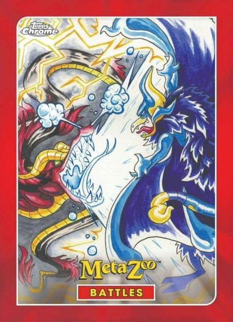 Metazoo Chrome Series 0 Cryptid Nation Trading Card BLASTER Box (4 Packs)