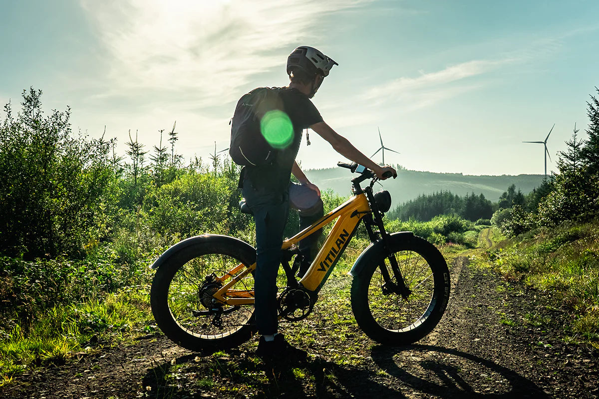 T7PRO Full Suspension Mountain E-Bike