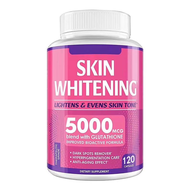 Glutathione Supplements, Collagen, Antioxidants, Anti-Aging, Immunity, Radiance, Skin Whitening Supplements