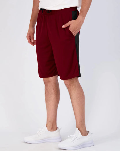 Men'S Athletic Shorts Mesh Workout Gym Activewear Basketball Shorts with Pockets 5 Pack