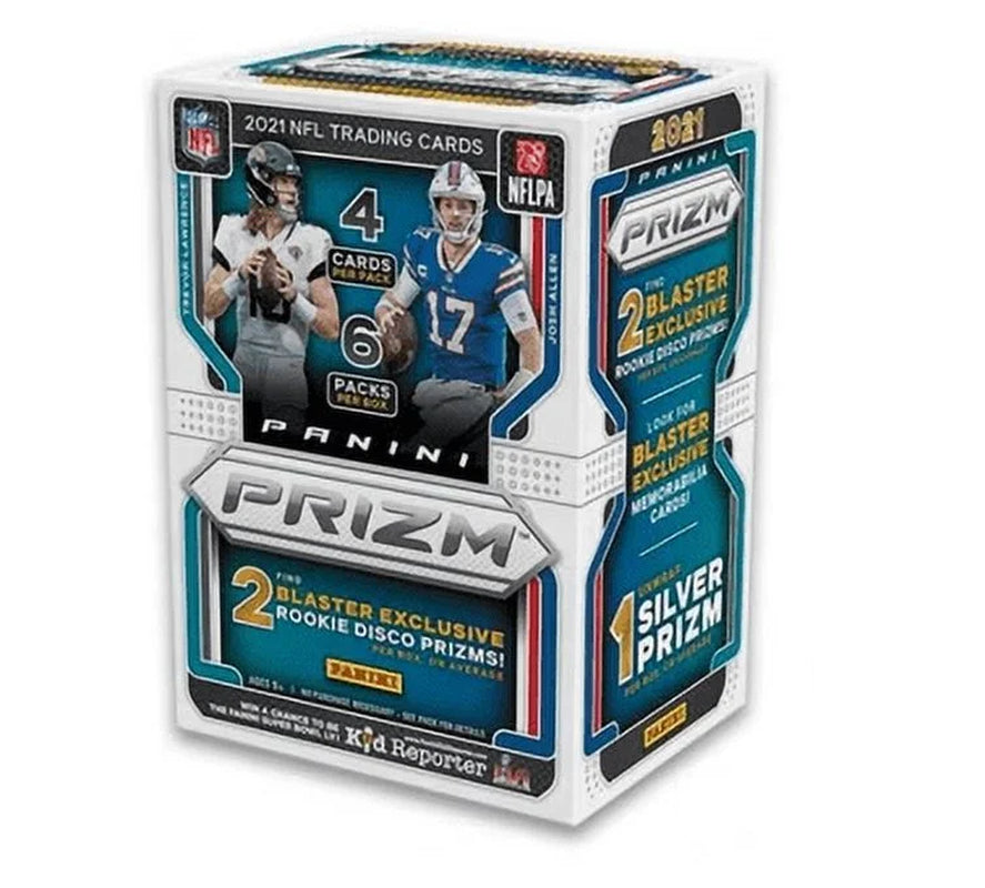 Prizm Football Trading Cards 2021 Blaster Box (6 Packs, 4 Cards per Pack)