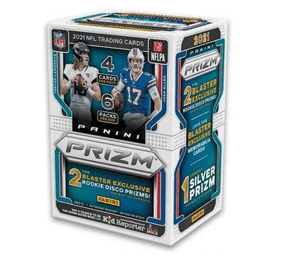 Prizm Football Trading Cards 2021 Blaster Box (6 Packs, 4 Cards per Pack)