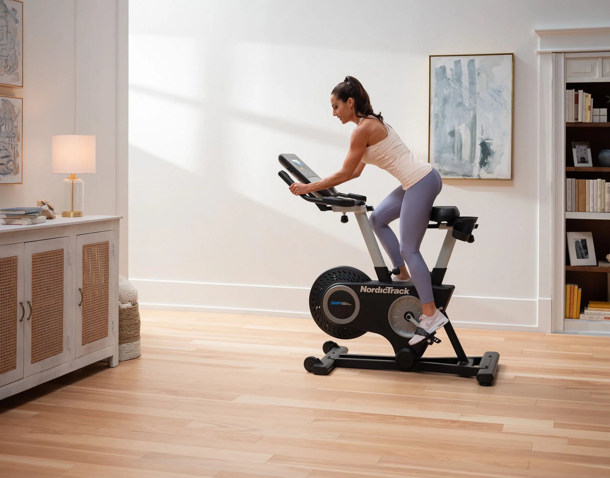 Studio Bike with 7” Smart HD Touchscreen and 30-Day Ifit Family Membership