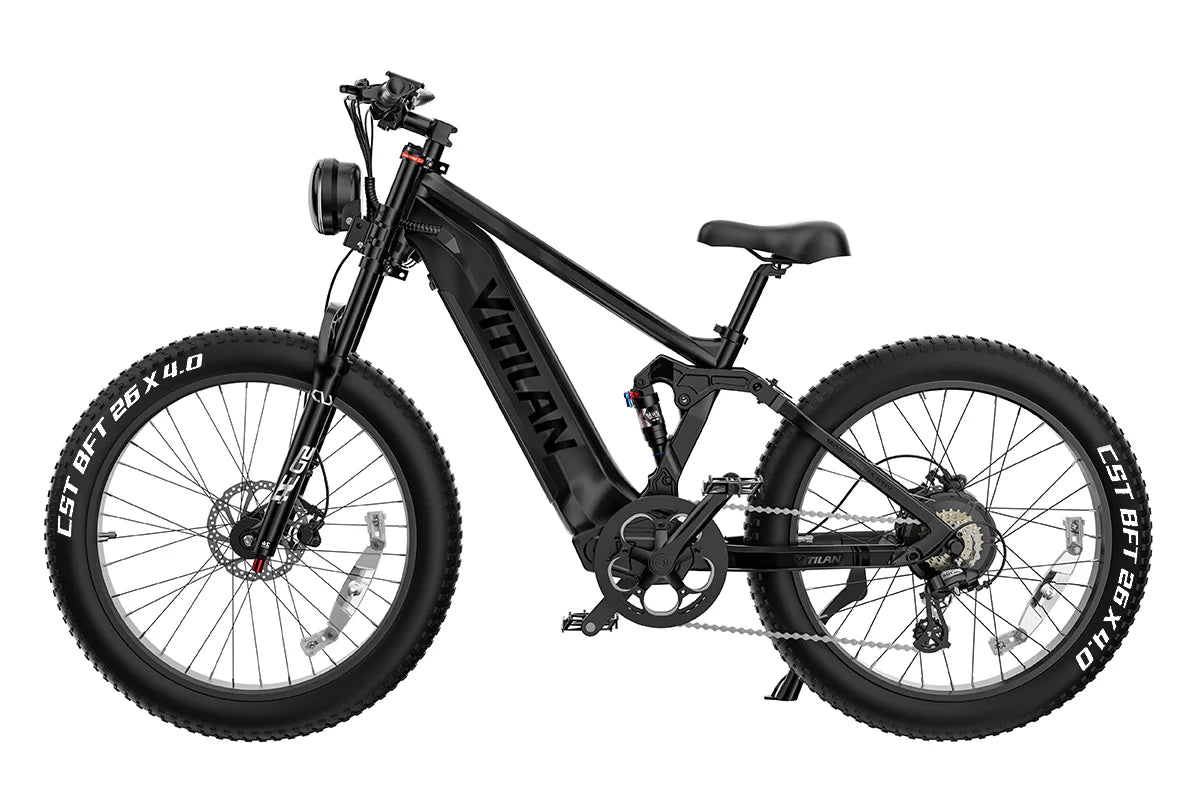 T7PRO Full Suspension Mountain E-Bike