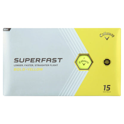 Golf Superfast Golf Balls, 1.5 Lb, 15 Pieces