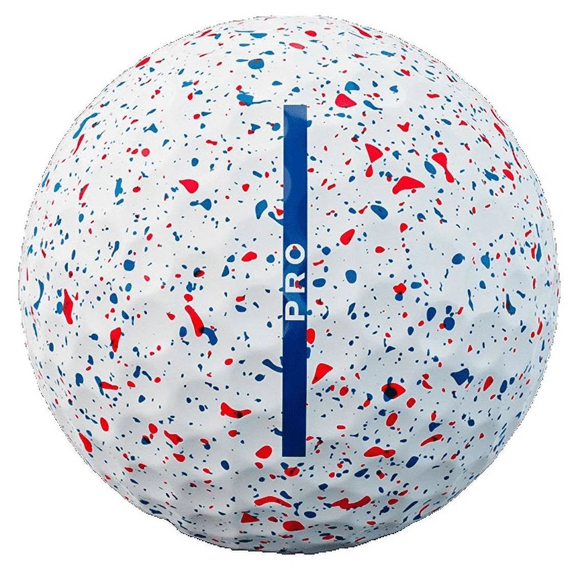 Pro Red & Blue Drip Golf Balls - 1 Dozen