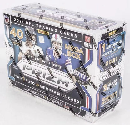 2021  Prizm NFL Mega Box Exclusive 40Ct
