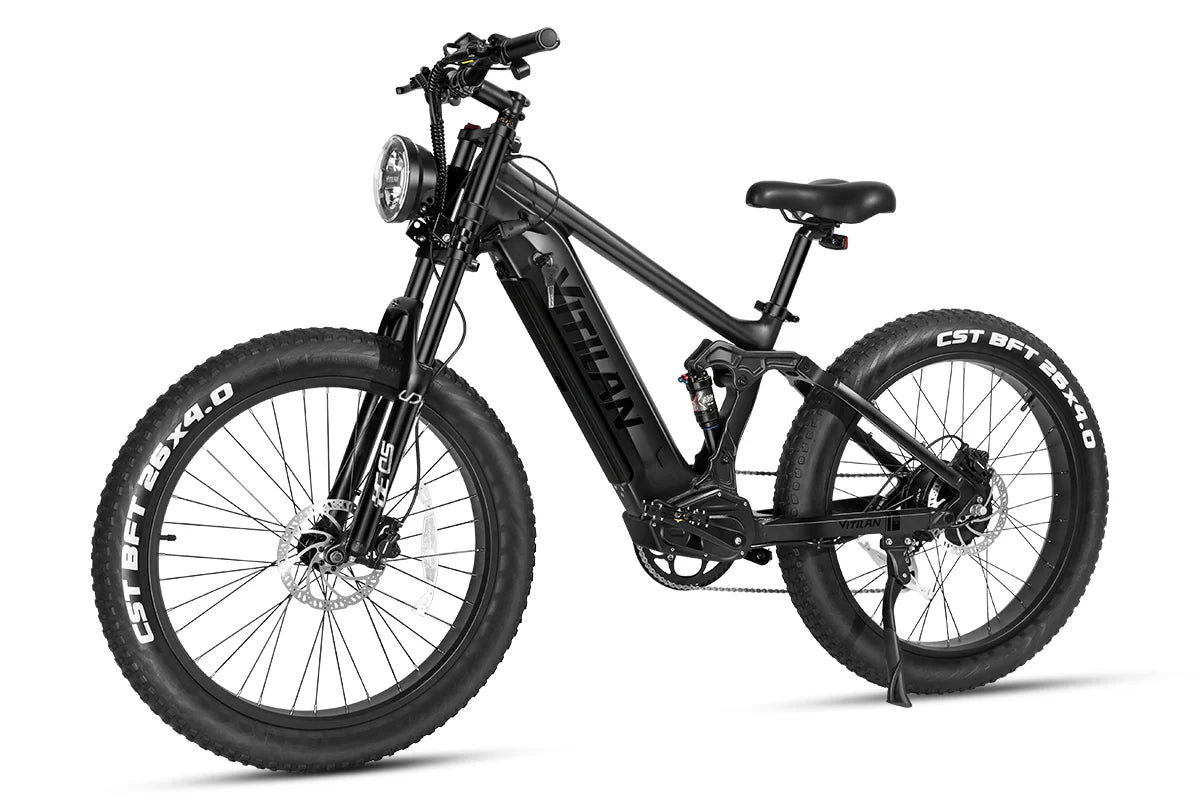 T7PRO Full Suspension Mountain E-Bike