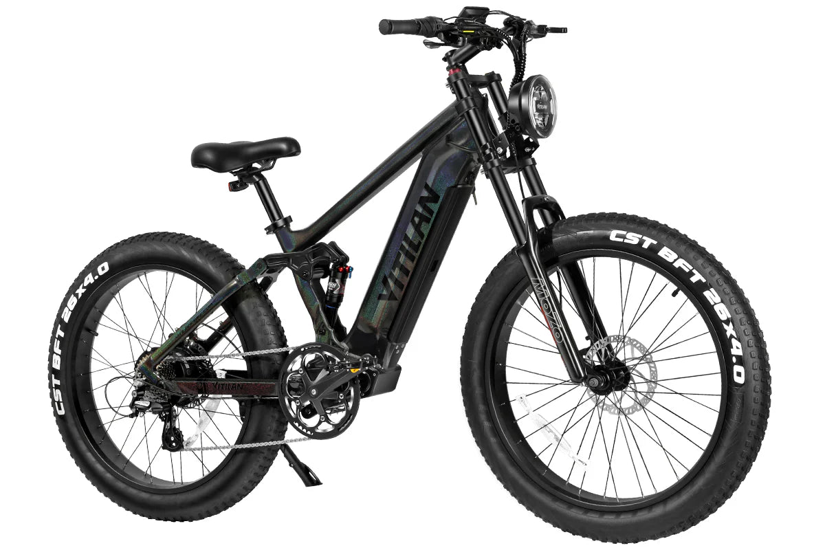 T7PRO Full Suspension Mountain E-Bike