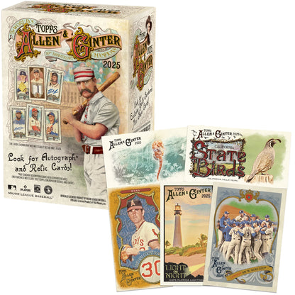 2025  Allen & Ginter Baseball - Factory Sealed - Value Box