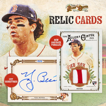 2025  Allen & Ginter Baseball - Factory Sealed - Value Box