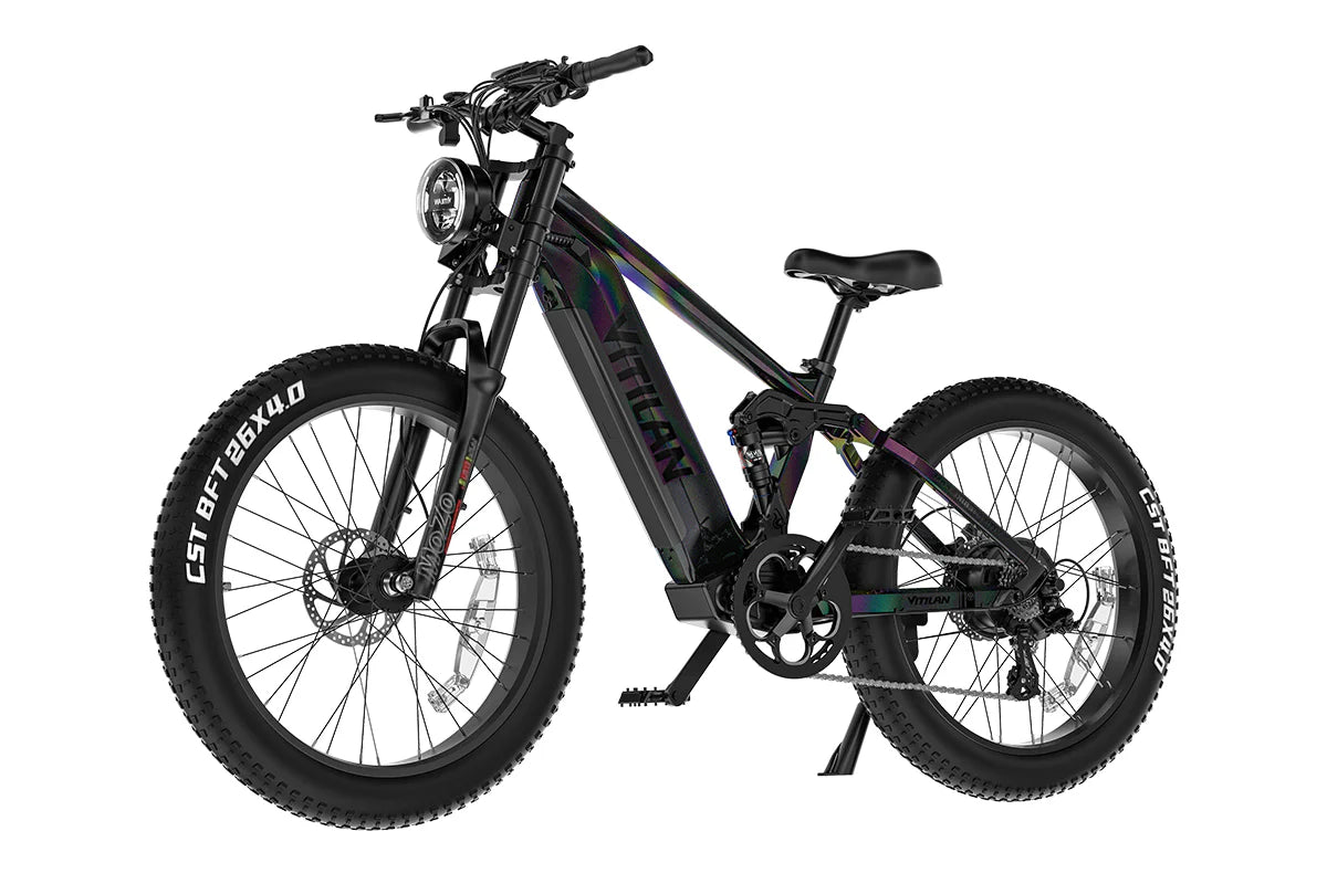 T7PRO Full Suspension Mountain E-Bike