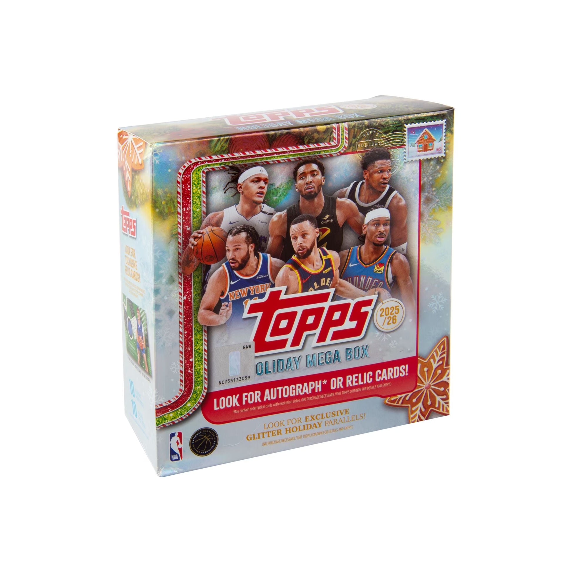 2025-26  Holiday Basketball - Factory Sealed - Mega Box