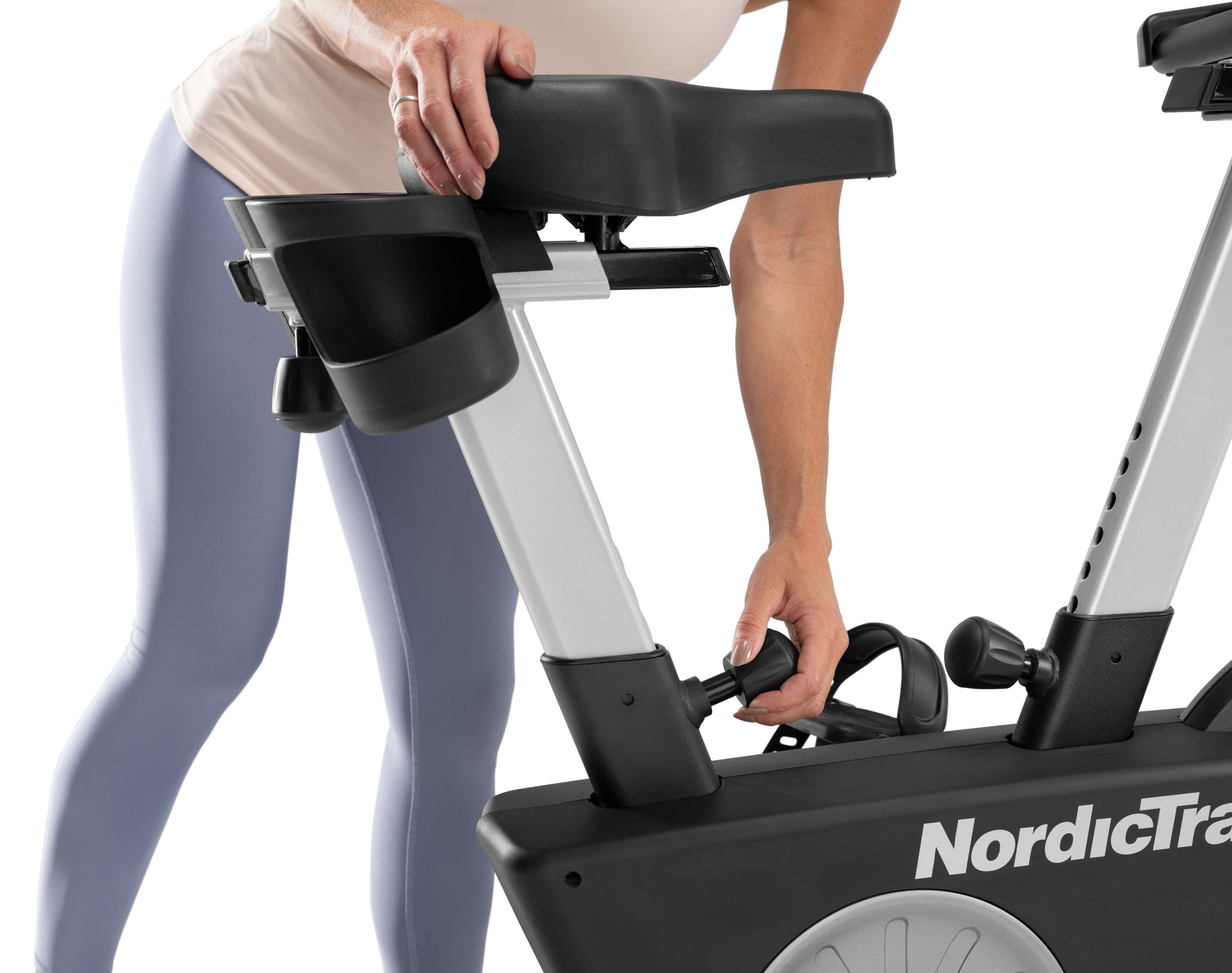 Studio Bike with 7” Smart HD Touchscreen and 30-Day Ifit Family Membership