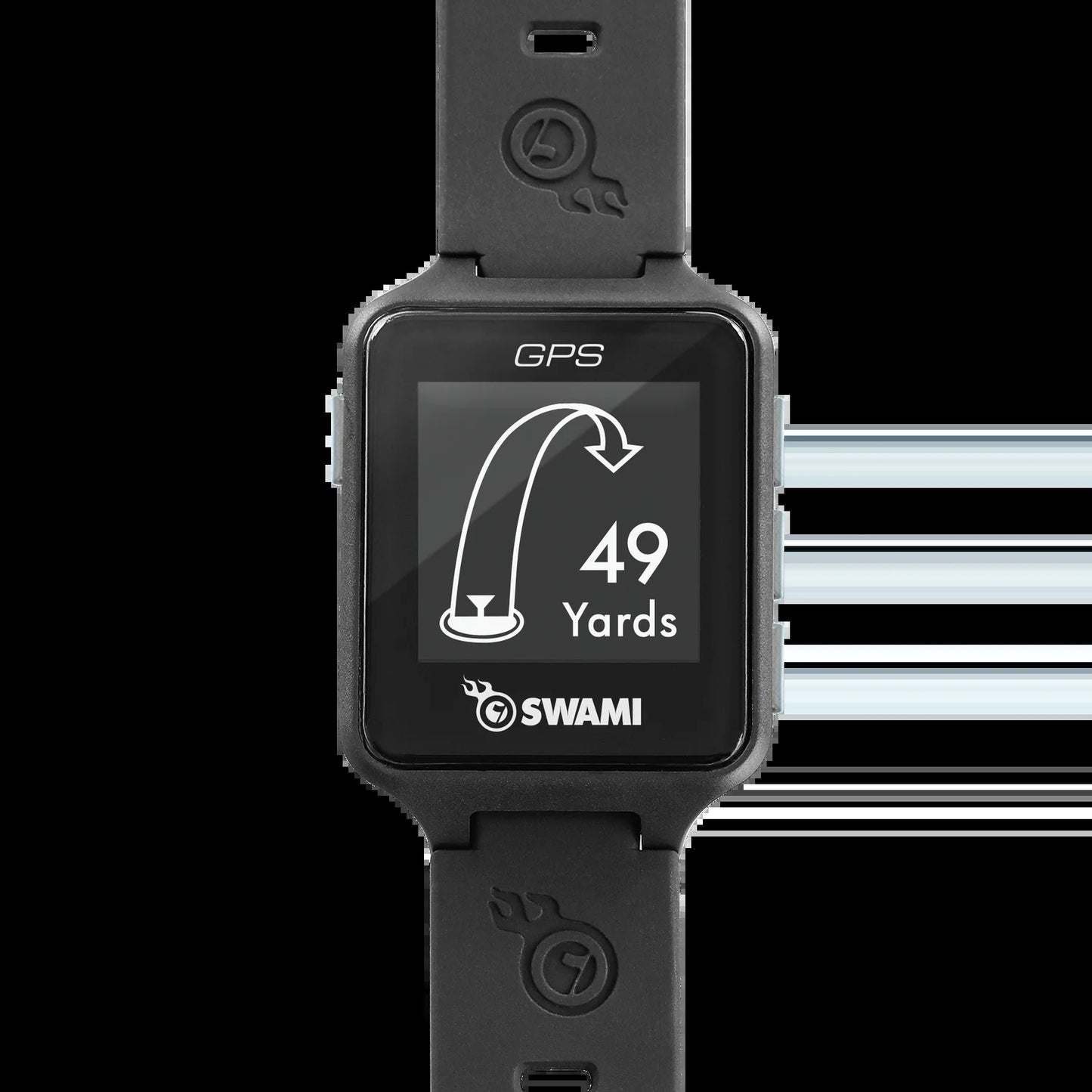 Swami Golf GPS Watch, with 38,000+ Preloaded Course Maps