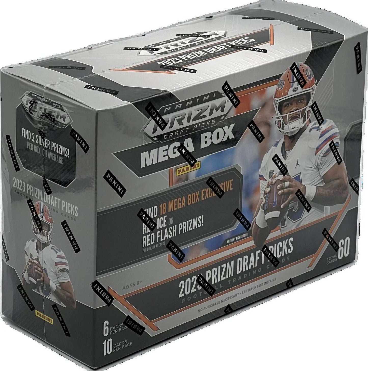 2023  Prizm Draft Picks Football Mega Box (Red Ice Prizms!)