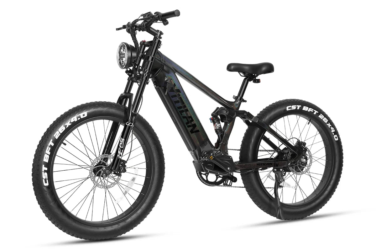 T7PRO Full Suspension Mountain E-Bike