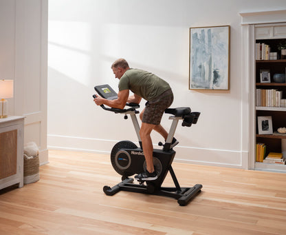 Studio Bike with 7” Smart HD Touchscreen and 30-Day Ifit Family Membership