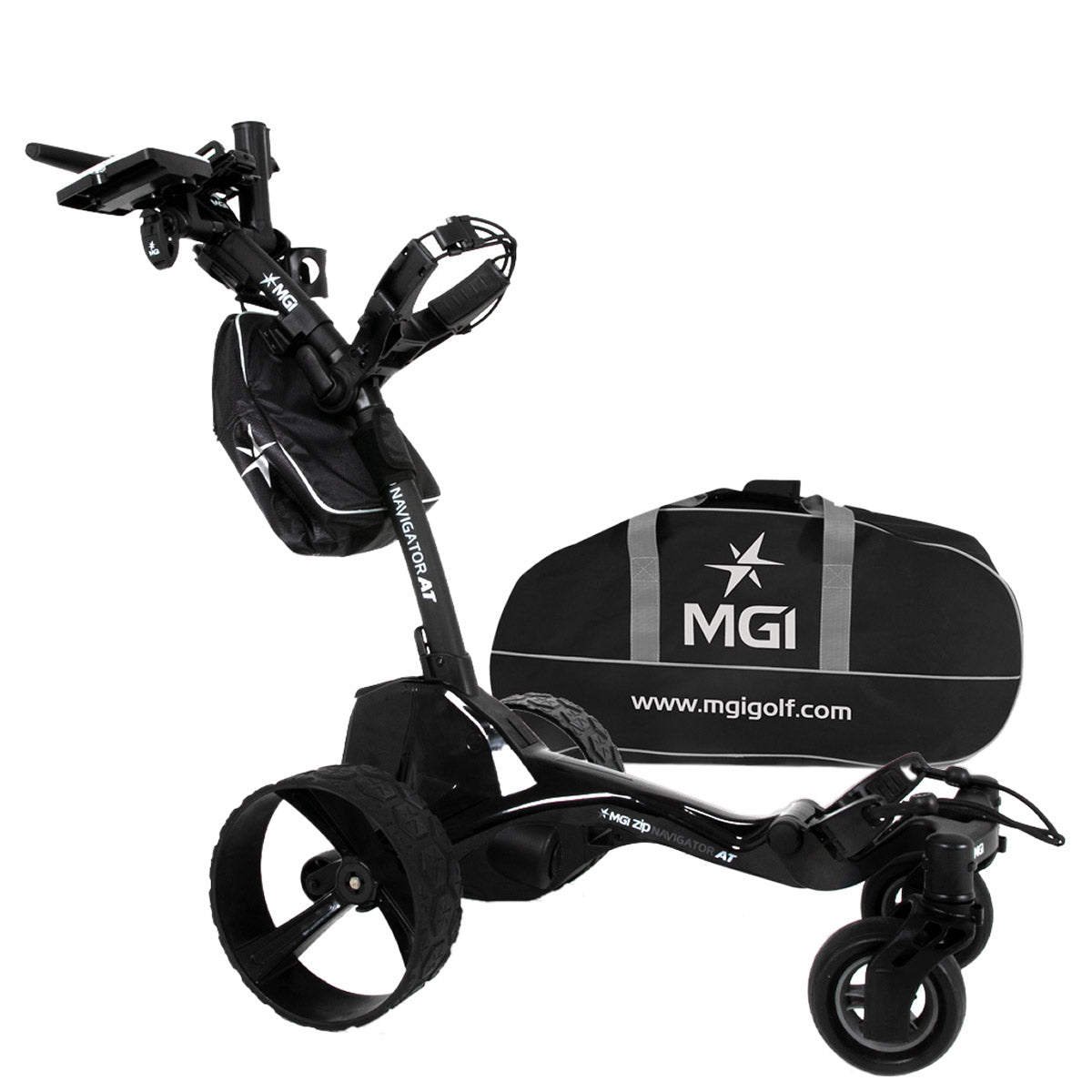 MGI Zip Navigator AT, All-Terrain Electric Golf Cart Bundle