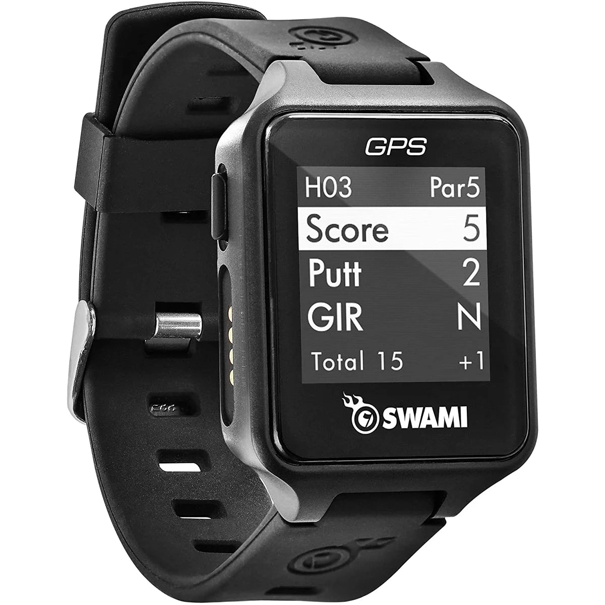 Swami Golf GPS Watch, with 38,000+ Preloaded Course Maps