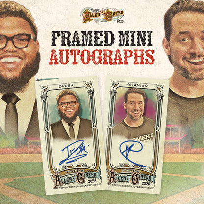 2025  Allen & Ginter Baseball - Factory Sealed - Value Box