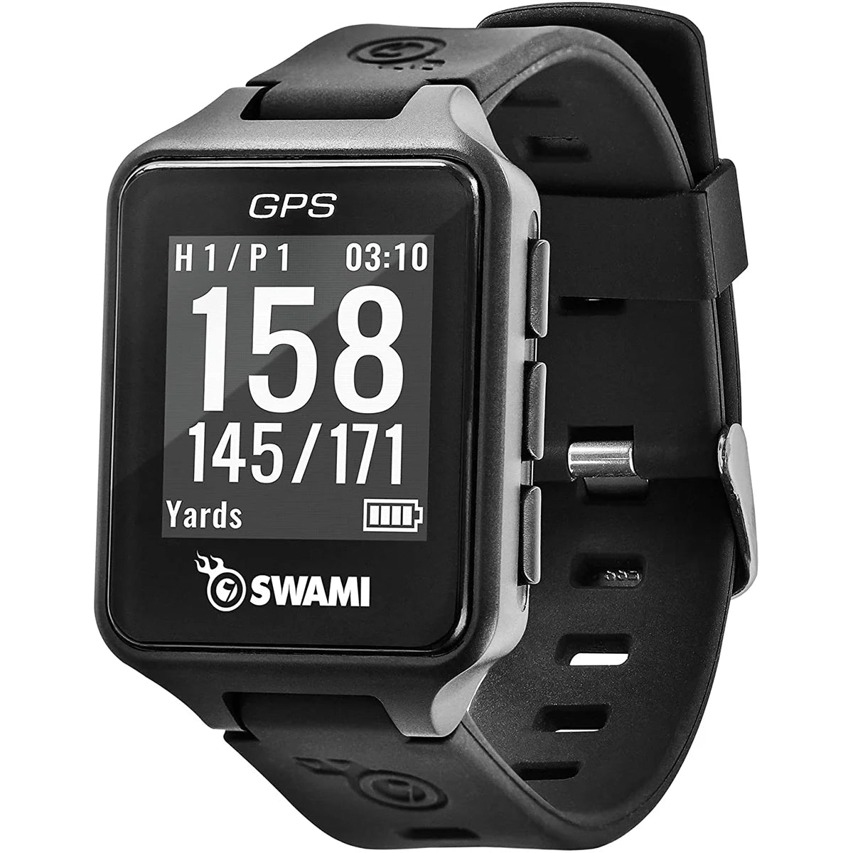 Swami Golf GPS Watch, with 38,000+ Preloaded Course Maps