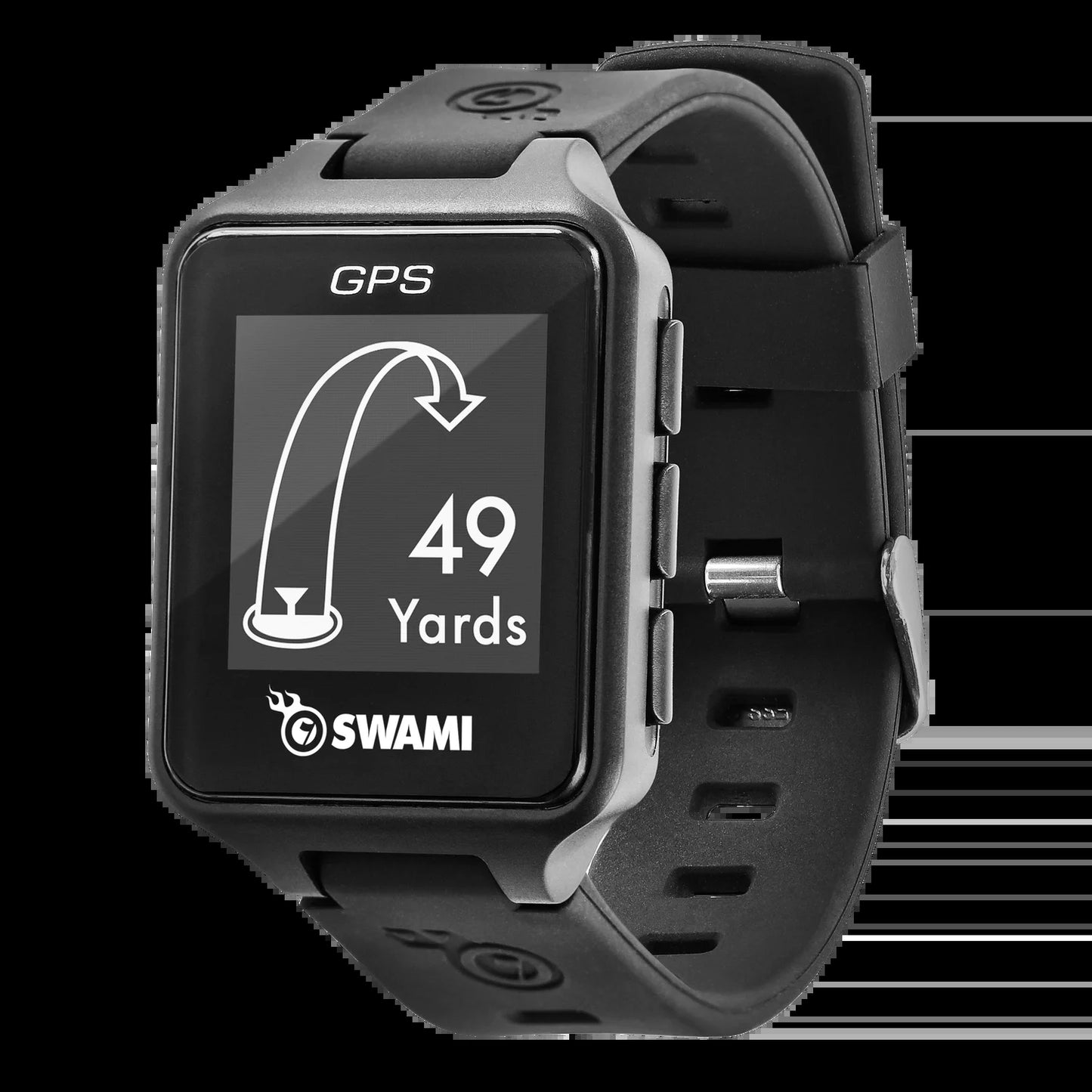 Swami Golf GPS Watch, with 38,000+ Preloaded Course Maps