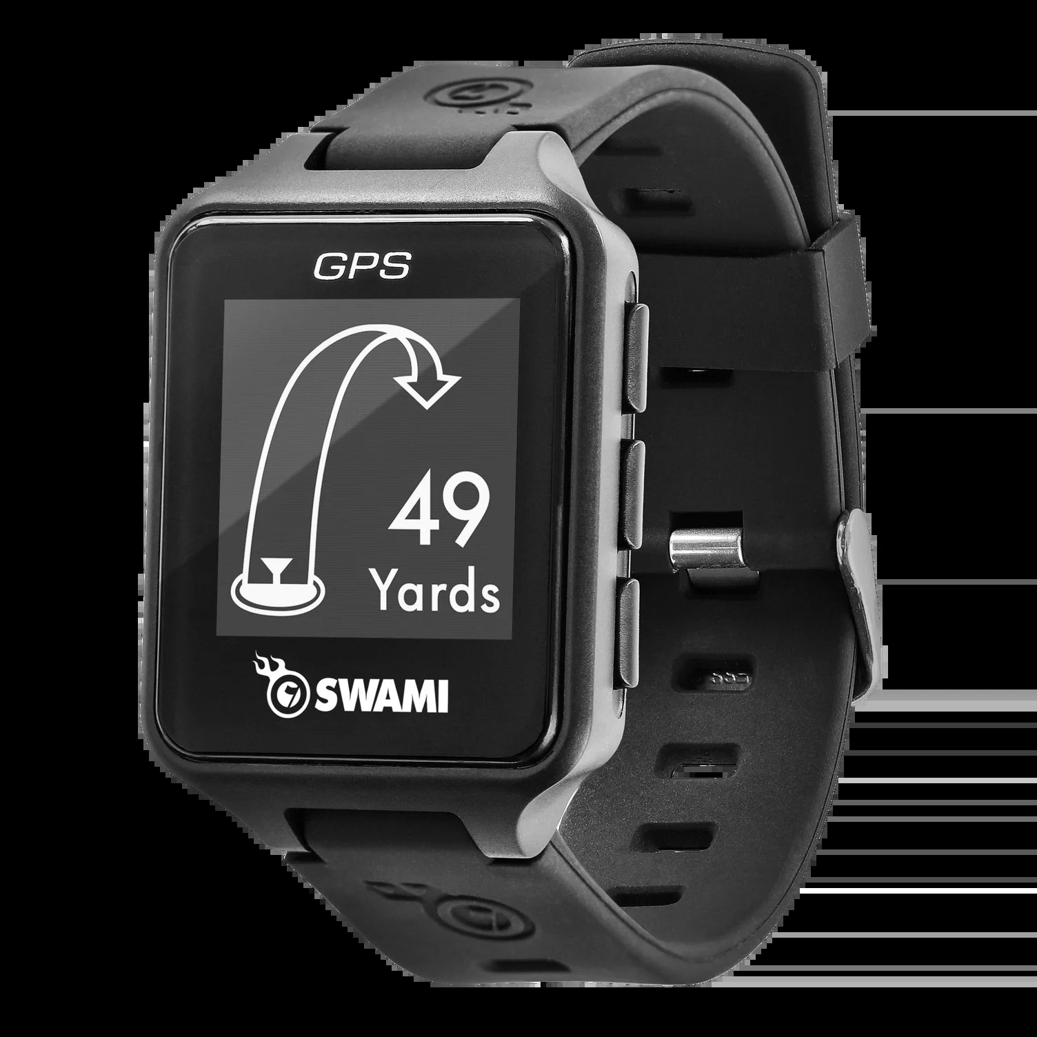Swami Golf GPS Watch, with 38,000+ Preloaded Course Maps