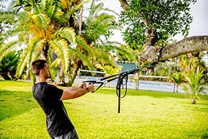 Bodyweight Resistance Suspension Training Set for Full Body Workout with 12-Week Workout Program Included