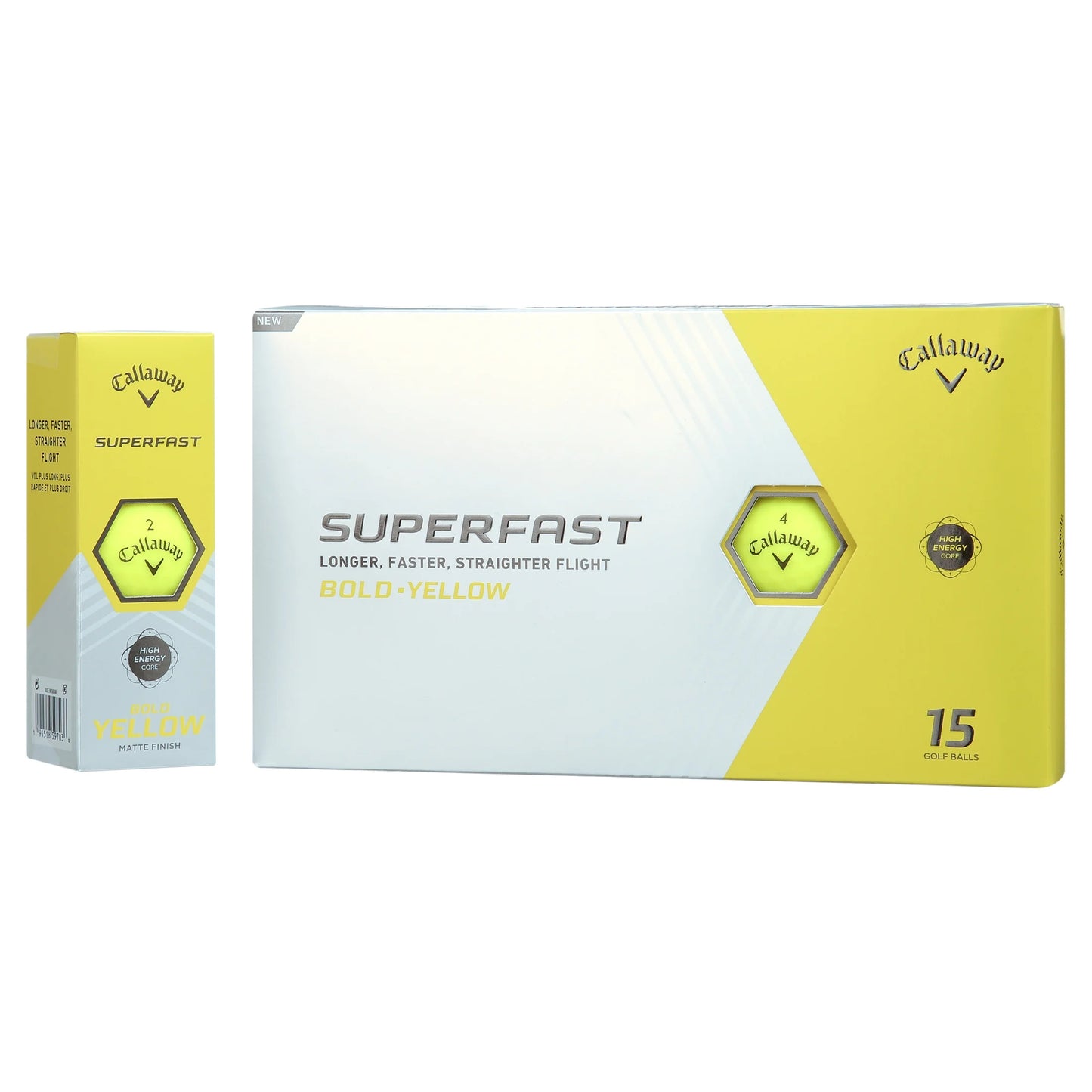Golf Superfast Golf Balls, 1.5 Lb, 15 Pieces