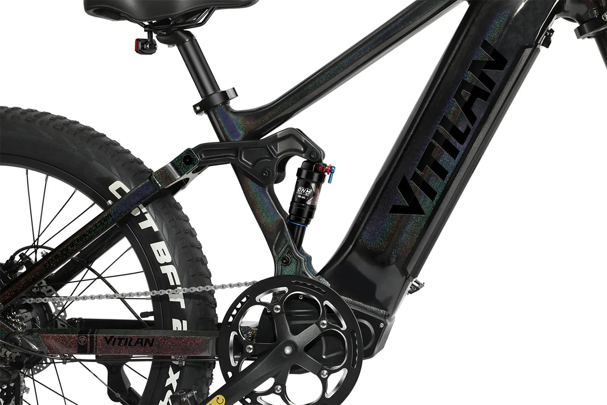 T7PRO Full Suspension Mountain E-Bike